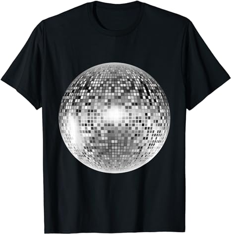 Vintage Retro Disco Ball Retro 1980s DJ T-Shirt