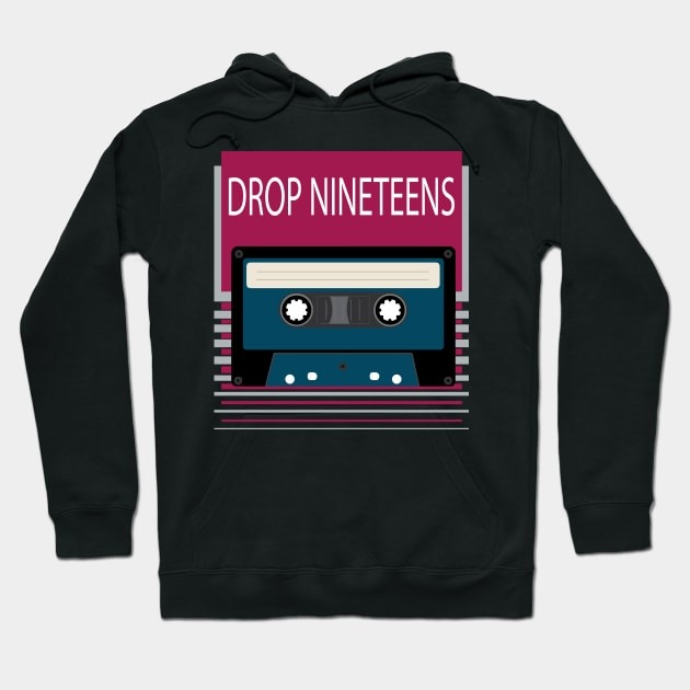 Vintage Retro Drop Nineteens 80s 90s Hoodie