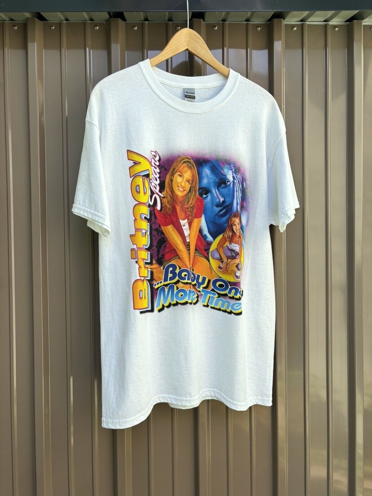 Vintage Style Britney Spears Baby One More Time Graphic Tee