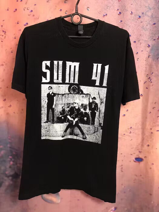 Vintage Sum 41 band rock tee ,Gift For Men Women SHirt