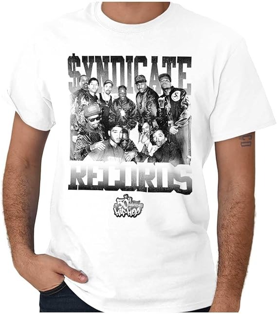 Vintage Syndicate Records Group Photo Graphic T Shirt