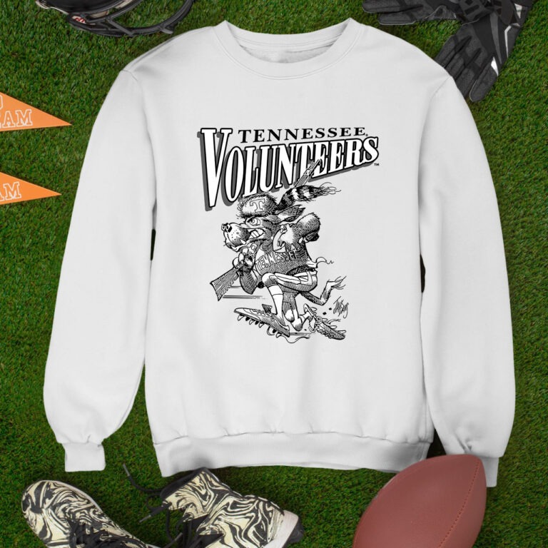 Vintage Tennessee Volunteers Graphics Crewneck Unisex Sweatshirt