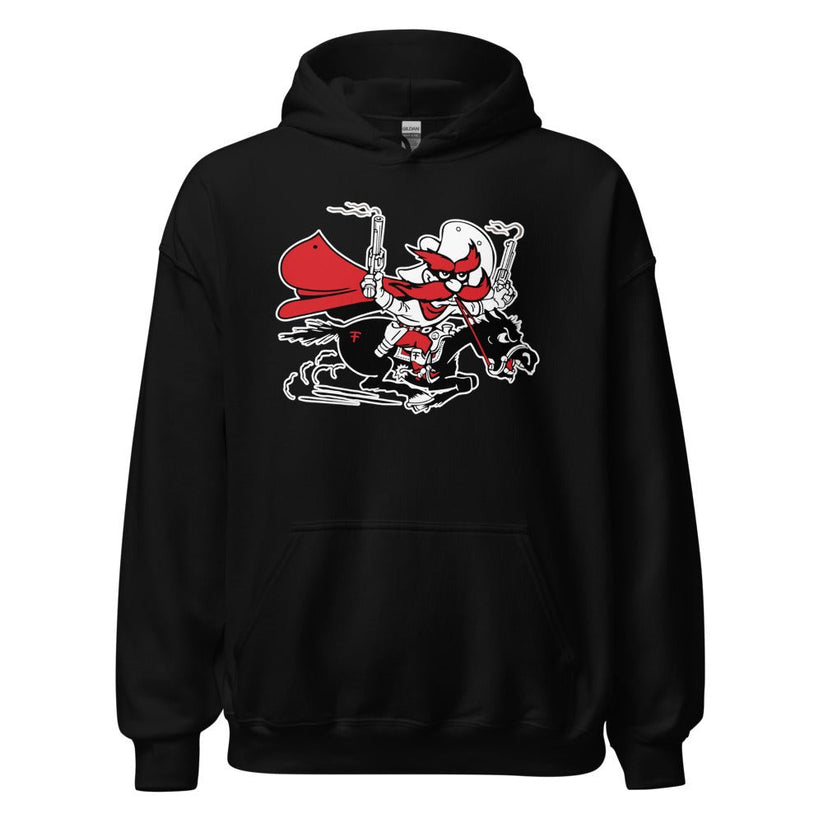 Vintage Texas Tech Unisex Hoodie-Black