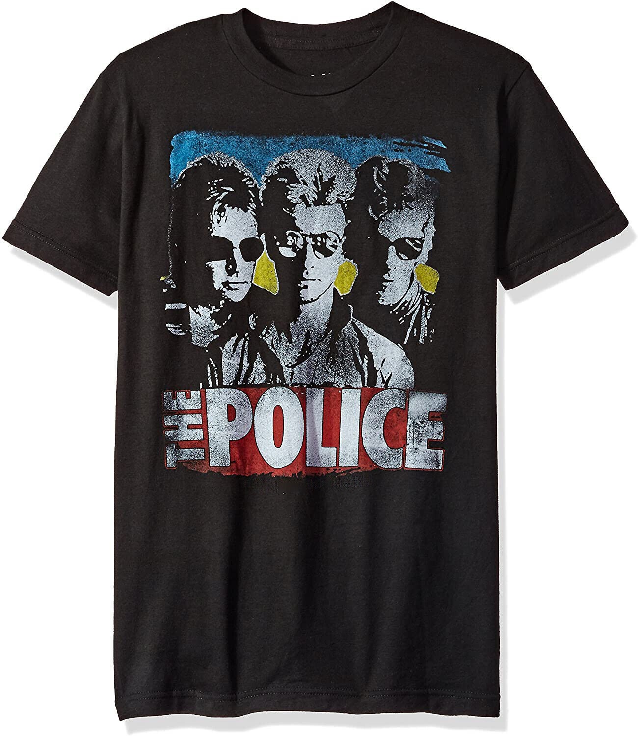 Vintage The Police Band Gift For Fans Cotton Black All Size Unisex Shirt