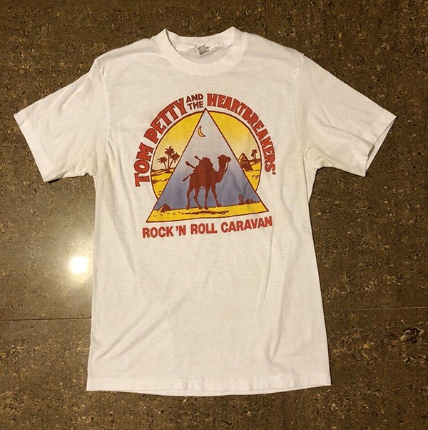 Vintage Tom Petty And The Heartbreakers Rock N Rol T-shirt White