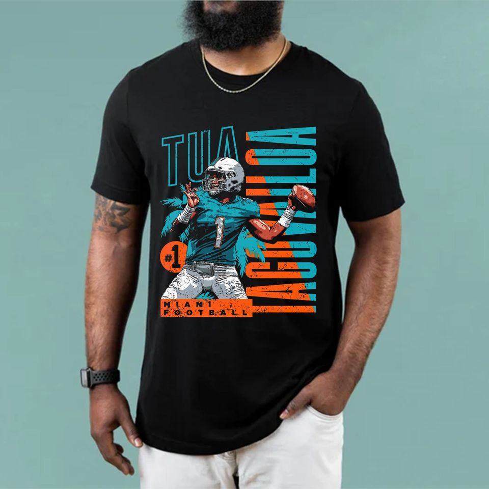 Vintage Tua Tagovailoa T-Shirt, Tua Tagovailoa Shirt, The Dolphins Tua Tagovailoa Shirt, Football 2022 Tee, Tua Tagovailoa Gift For Fans