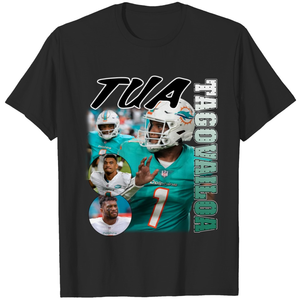 Vintage Tua Tagovailoa T-Shirt, Tua Tagovailoa Shirt, Tua Tagovailoa Player Dolphins Football Tee, Football Shirt, Tua Tagovailoa Gift Fans