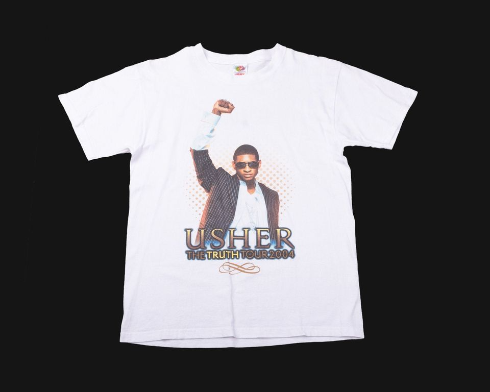 Vintage Usher Shirt American Singer Pop  Hop Rap Tee