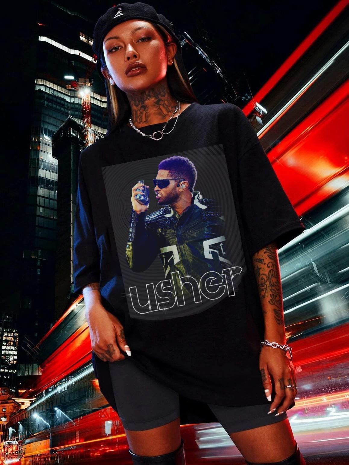 Vintage Usher Unisex T-Shirt Usher Vintage Shirt, Usher Graphic Shirt, Usher Gif