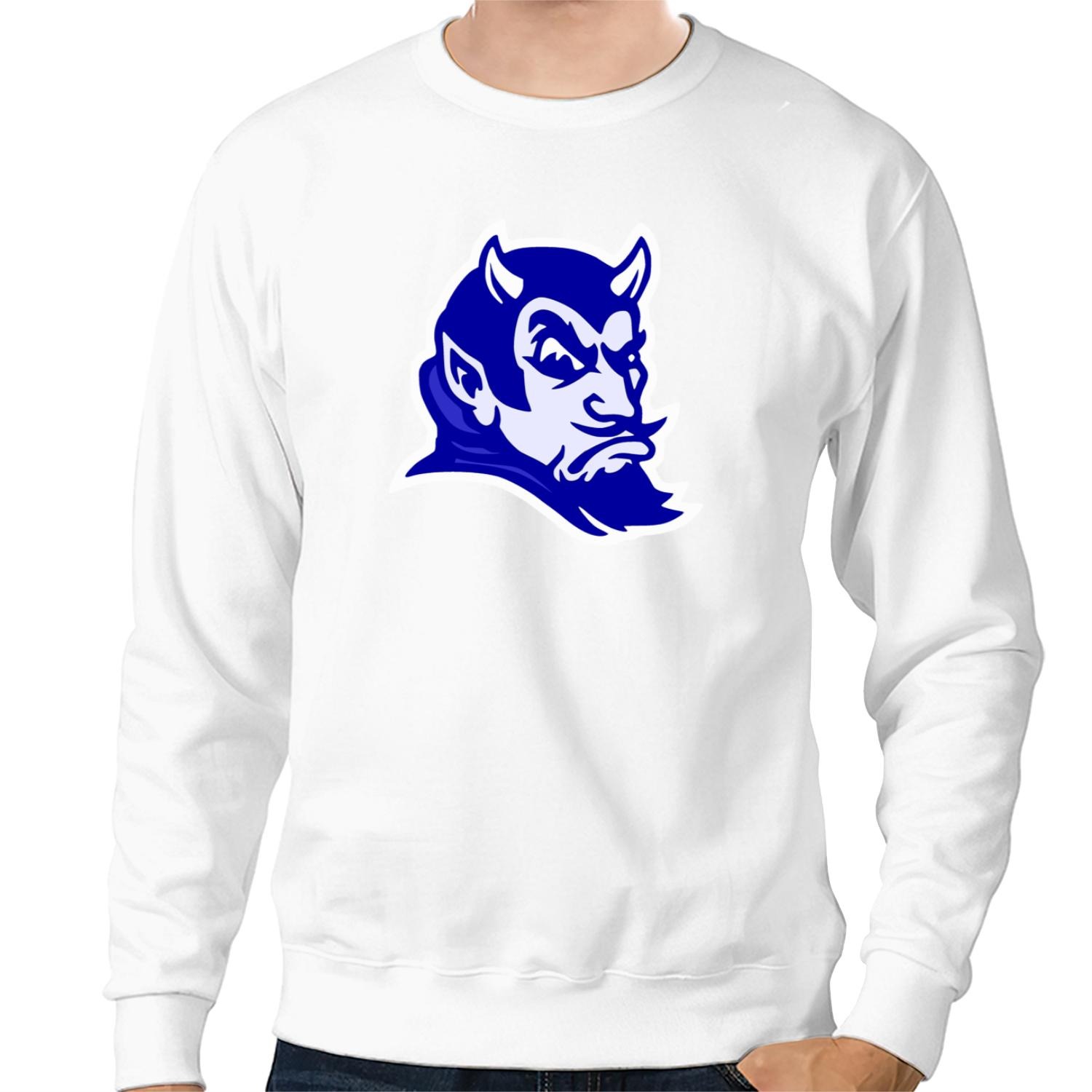 Vintage Vintage Style Blue Devil Mascot Bluer â Duke Basketball Unisex Sweatshirt