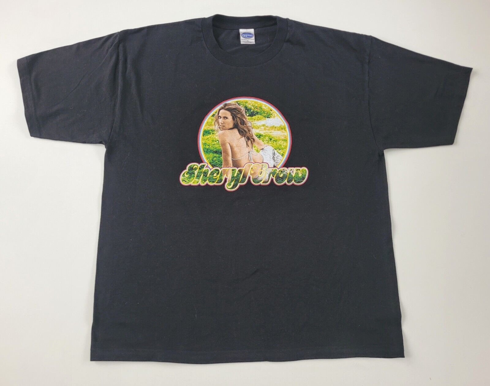 Vintage Y2K Sheryl Crow T Shirt Size XL Pop Rock Country Band 2002 Tour