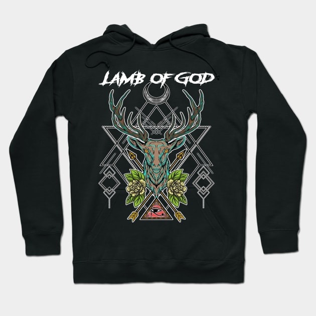 Vintage the lamb of god retro Hoodie