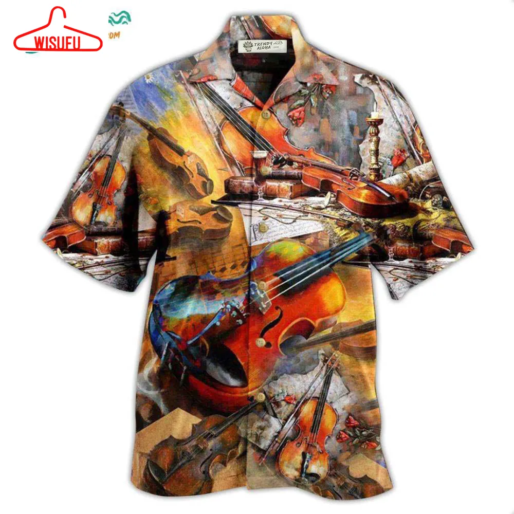 Violin Music The That Most Human Of All Instruments Hawaiian Shirt- Wisufu Aloha