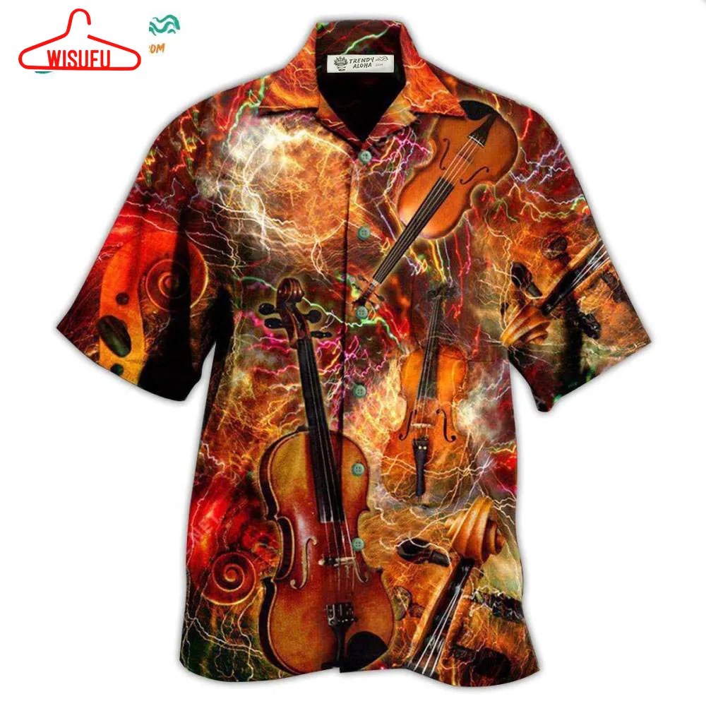 Violin Soul Of Music Hawaiian Shirt- Wisufu Aloha