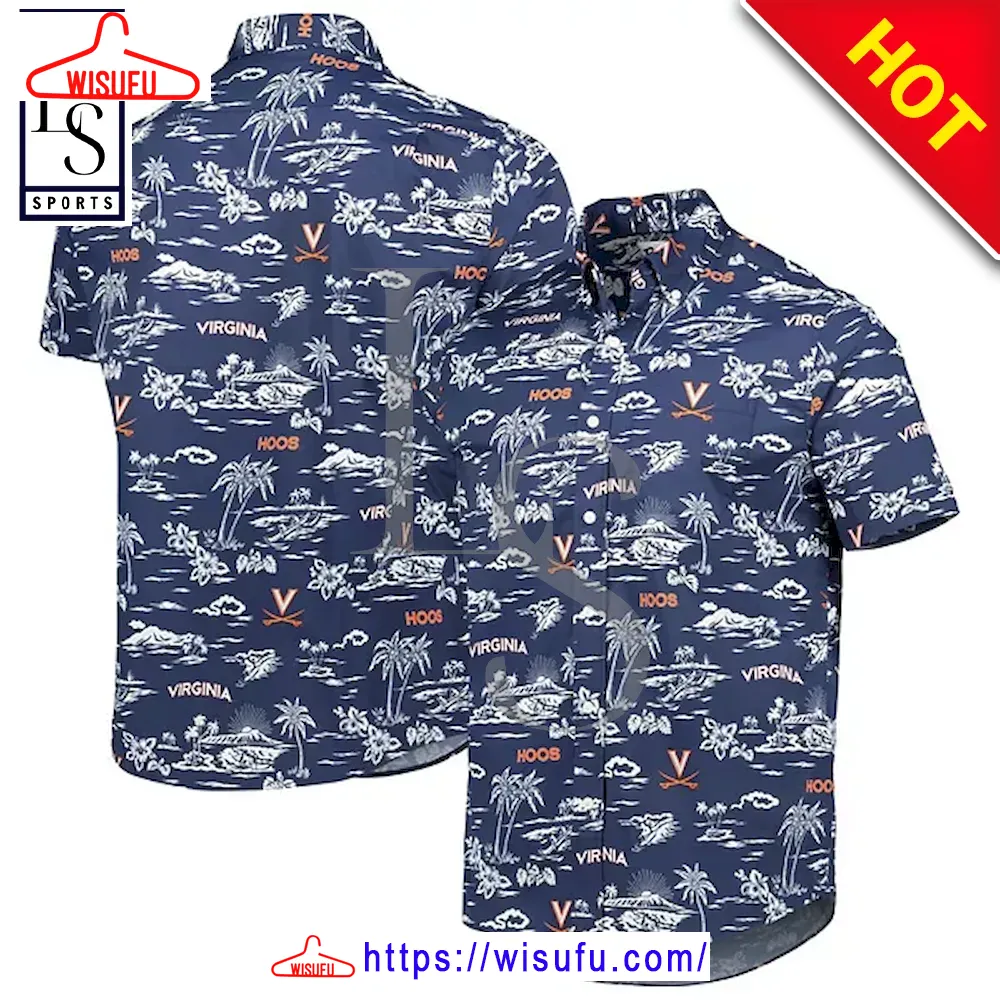 Virginia Cavaliers Island Custom Hawaiian Shirt, New Fashion Gifts