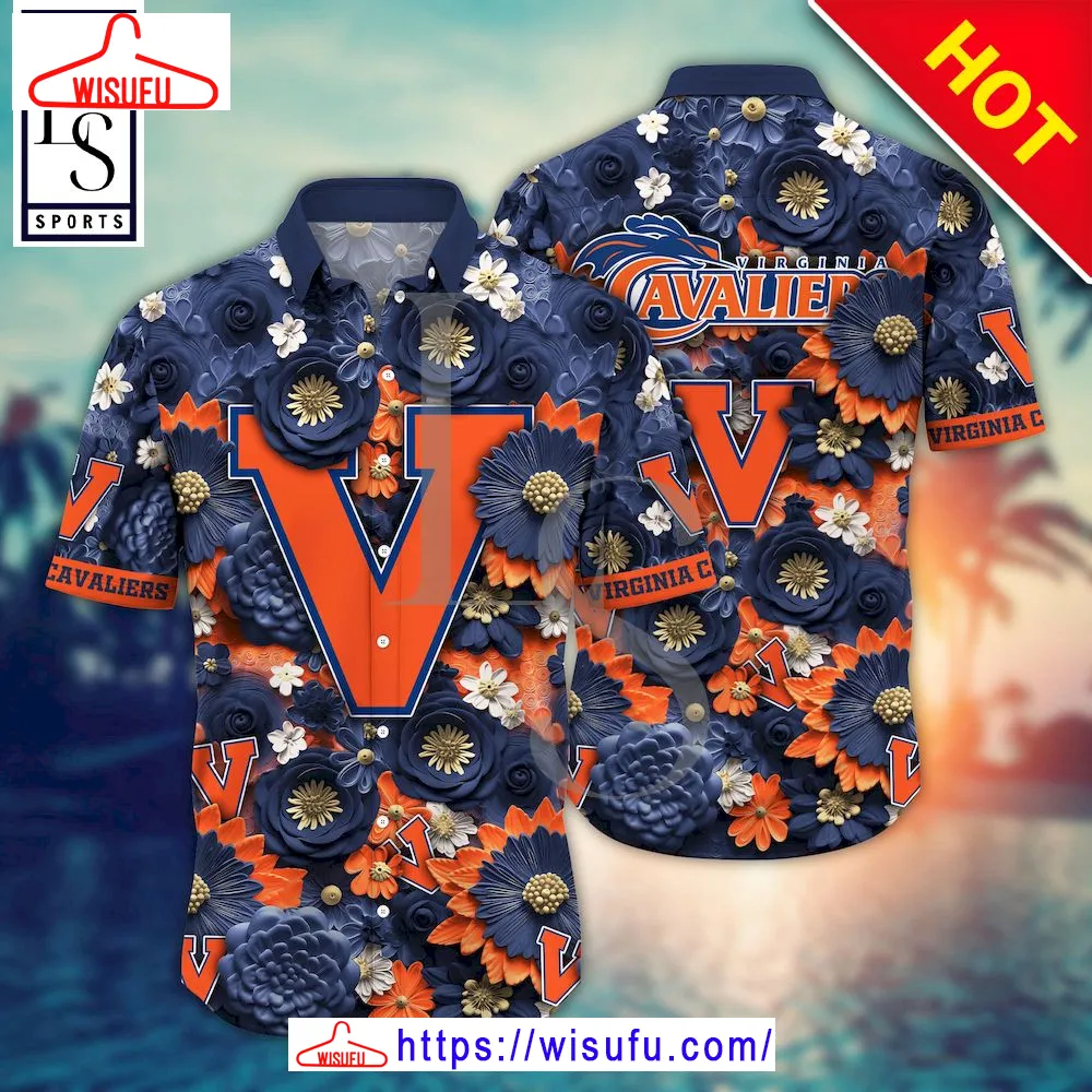 Virginia Cavaliers N-caa Trending Summer Hawaiian Shirt, New Fashion Gifts