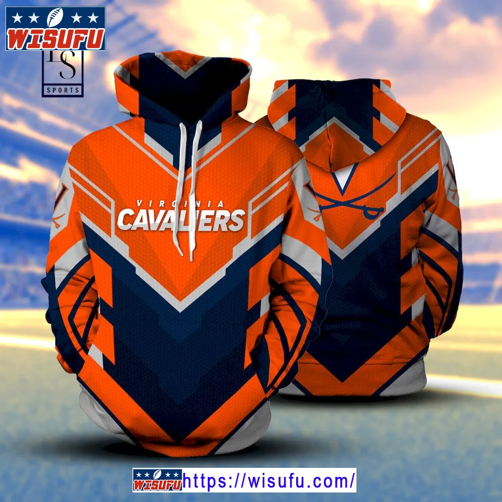 Virginia Cavaliers Premium 3d Hoodie