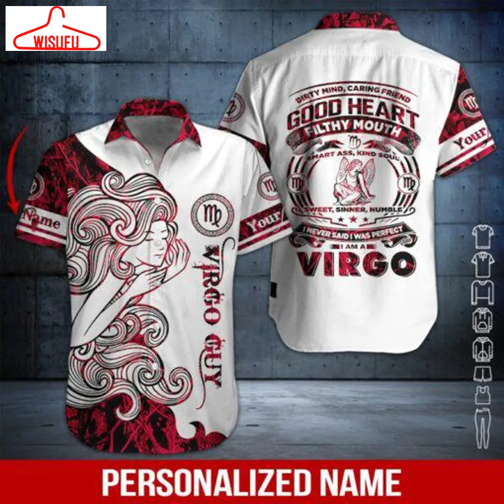 Virgo Guy Custom Hawaiian Shirt - For Men & Women - New Winter Fashion Shirt Gift For Family, New Fashion Gifts