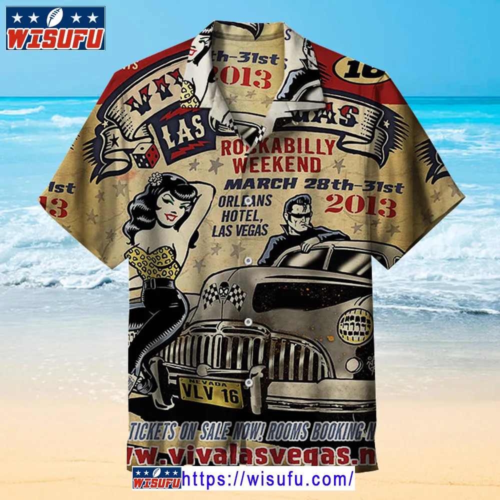 Viva Las Vegas Rockabilly Weekend 2013 -universal Hawaiian Shirt