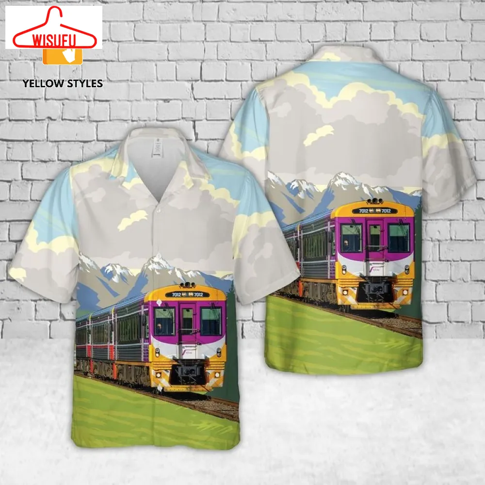 Vline Train Hawaiian Shirt, New Fashion Gifts