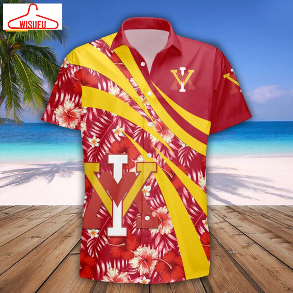 Vmi Keydets Hibiscus Sport Hawaiian Shirt, New Fashion Gifts