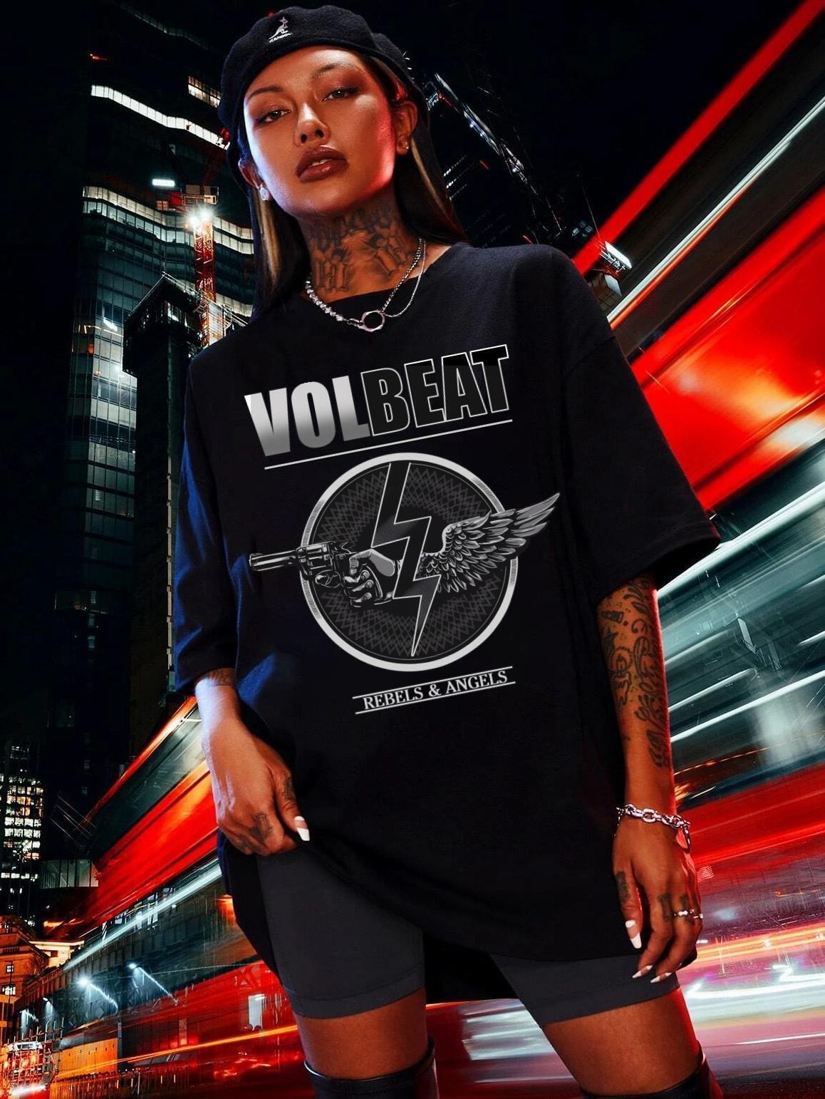 Volbeat Unisex T-Shirt Rock Band Shirt, Michael Poulsen, Volbeat Fan Shirt