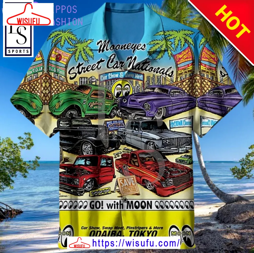 Volkswagen Mooneyes 3d Hawaiian Shirt, New Fashion Gifts