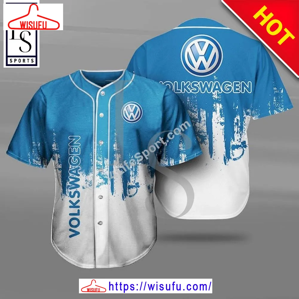 Volkswagen Racing Baseball Jersey 3d, New Fashion Gifts