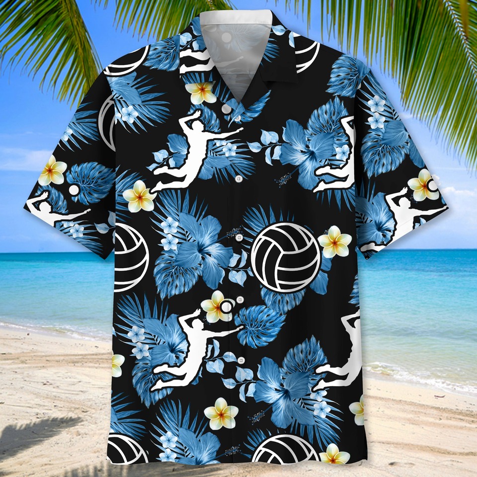 Volleyball Nature - Unisex Hawaiian Shirt For Fan, Beach Shirts, S-5XL US SIZE