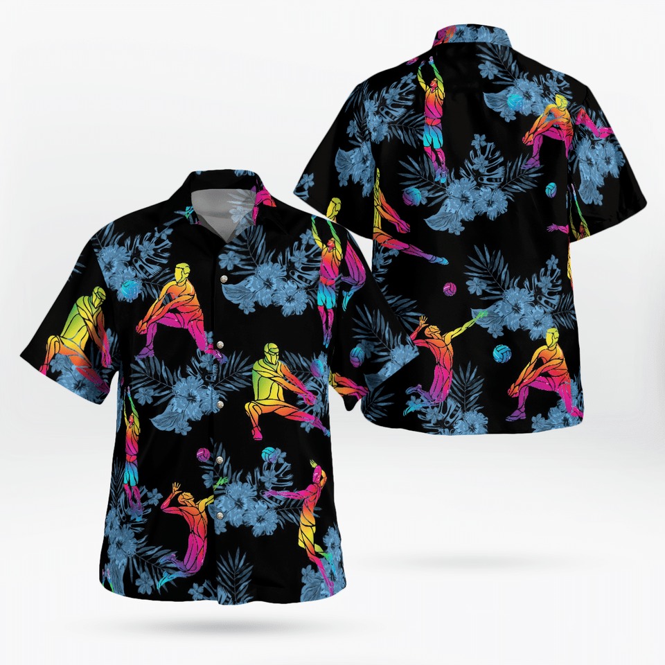 Volleyball Player Unisex Hawaiian Shirts Gift For Men And Women, S-5XL US Size