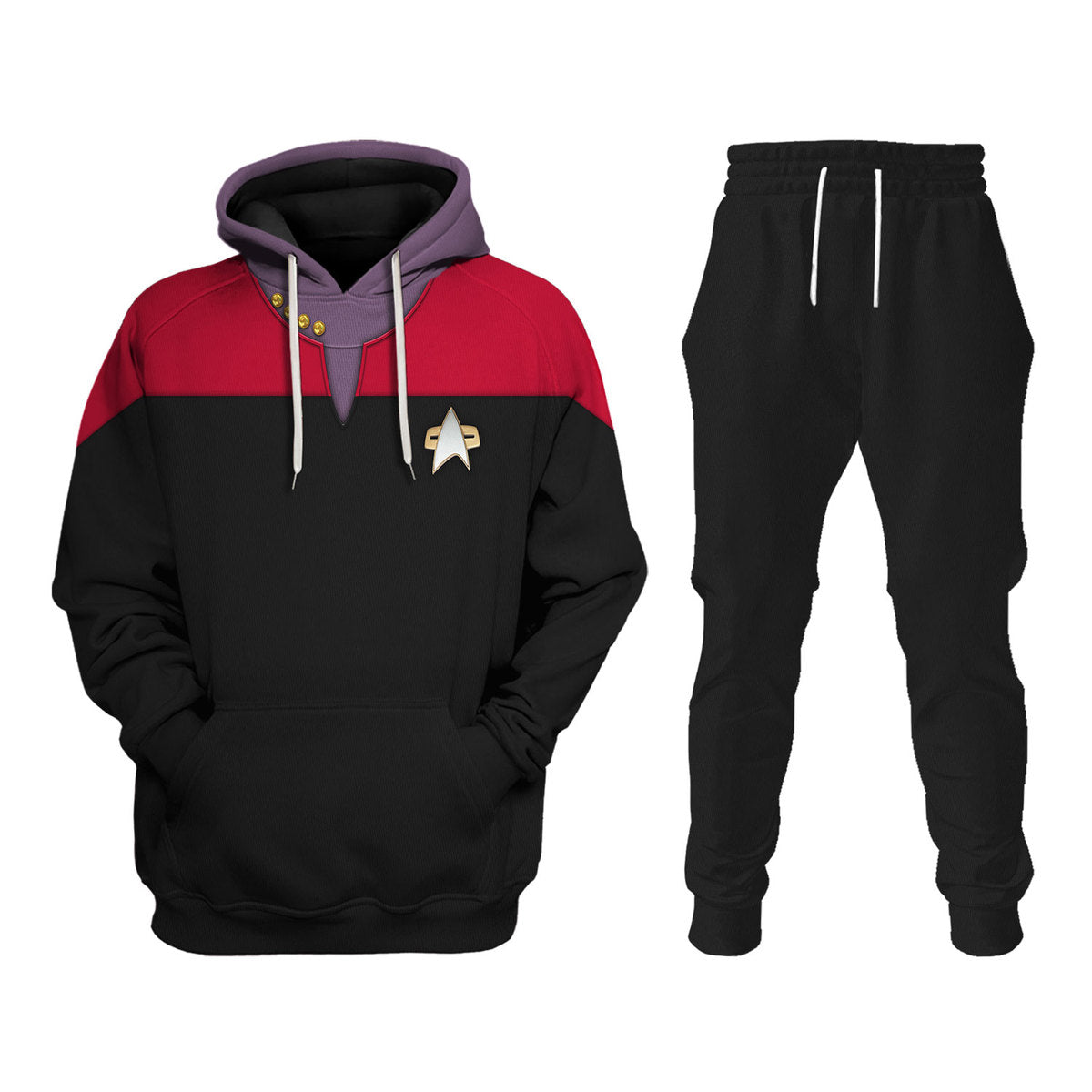 Voyager Red Costume track suit 