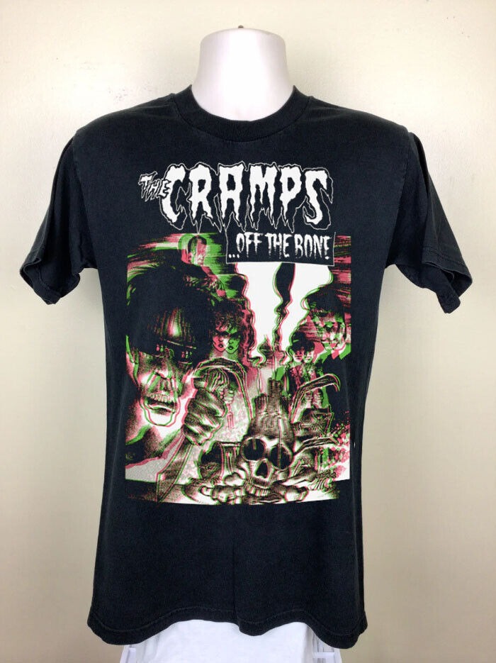 Vtg 1983 The Cramps ...Off the Boone Album T-shirt for fans