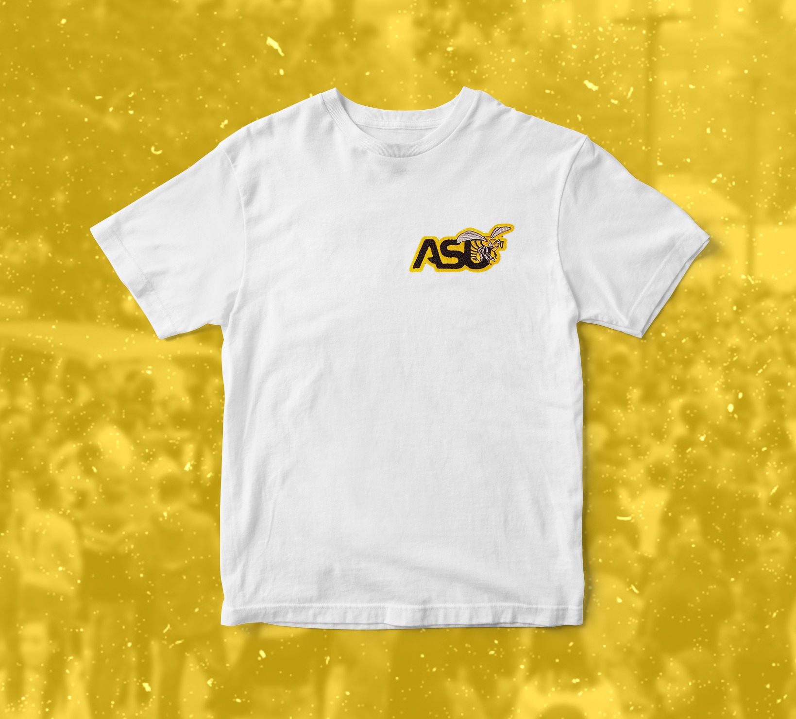 WHITE ASU T-SHIRT