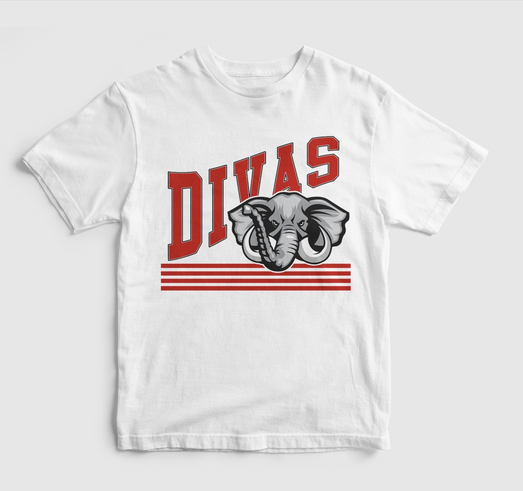 WHITE DIVAS CLASSIC SHIRT