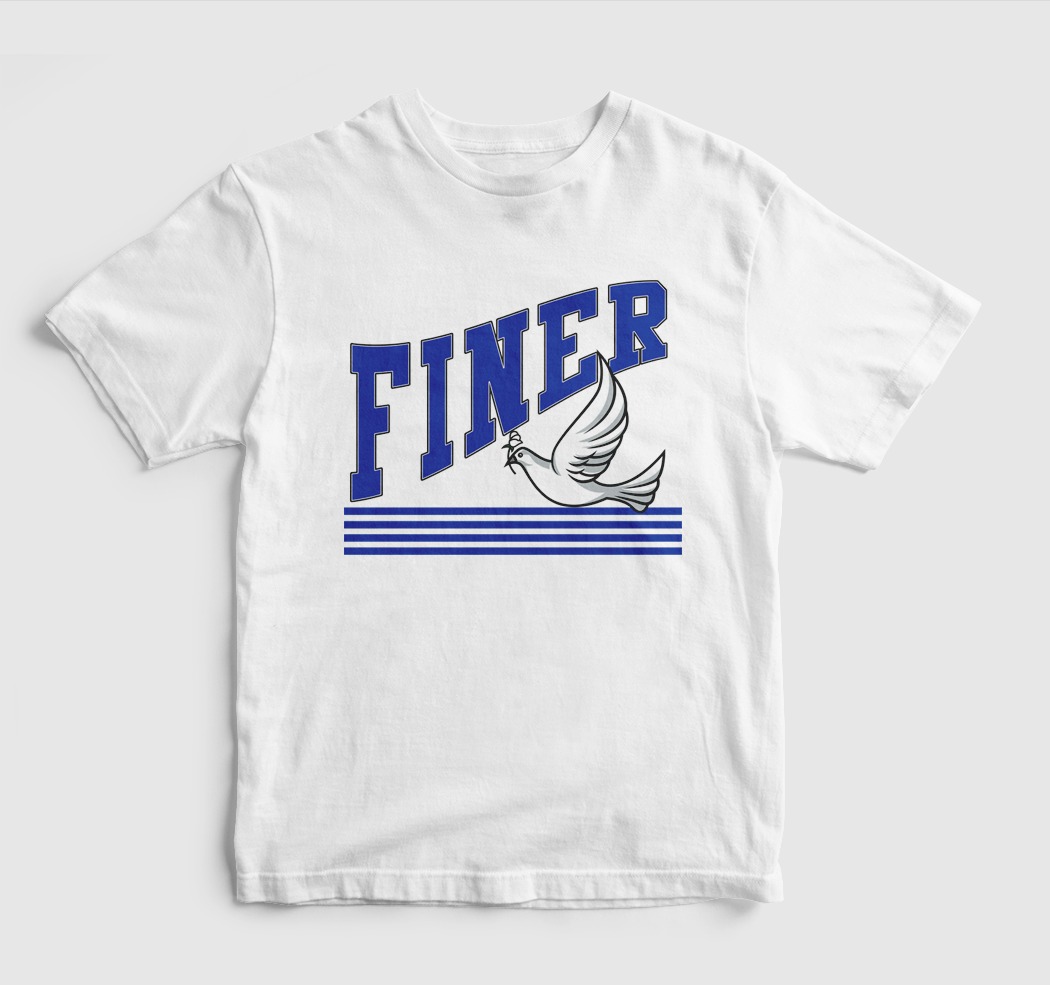 WHITE FINER CLASSIC SHIRT