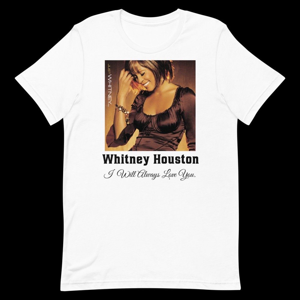 WHITNEY HOUSTON TEE SHIRT - SINGER