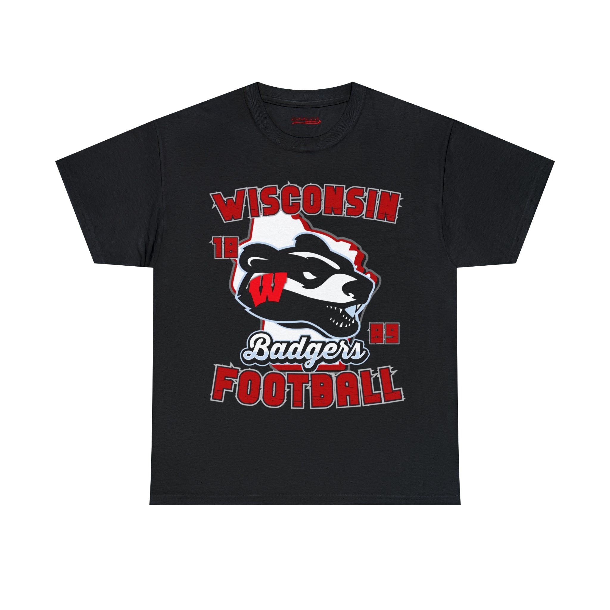 WISCONSIN BADGERS FOOTBALL TEEWISCONSIN Unisex T-Shirt New 2023