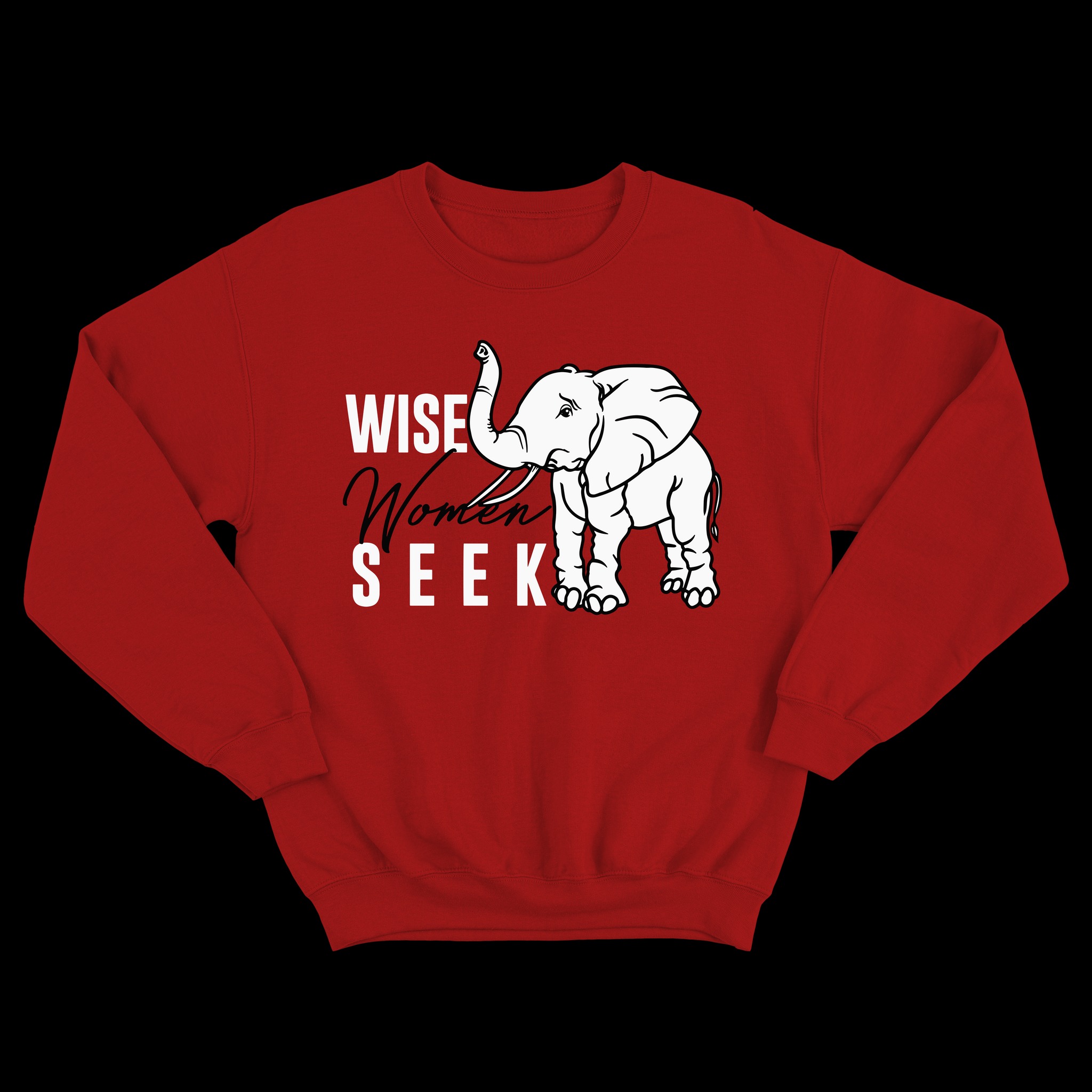 WISE WOMEN SEEK CREWNECK