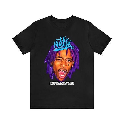 WIZ KHALIFA RETRO Vintage Unisex Jersey Short Sleeve Tee