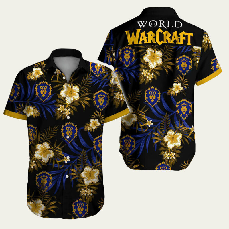 WORLD OF WARCRAFT WAR HAWAIIAN SHIRT