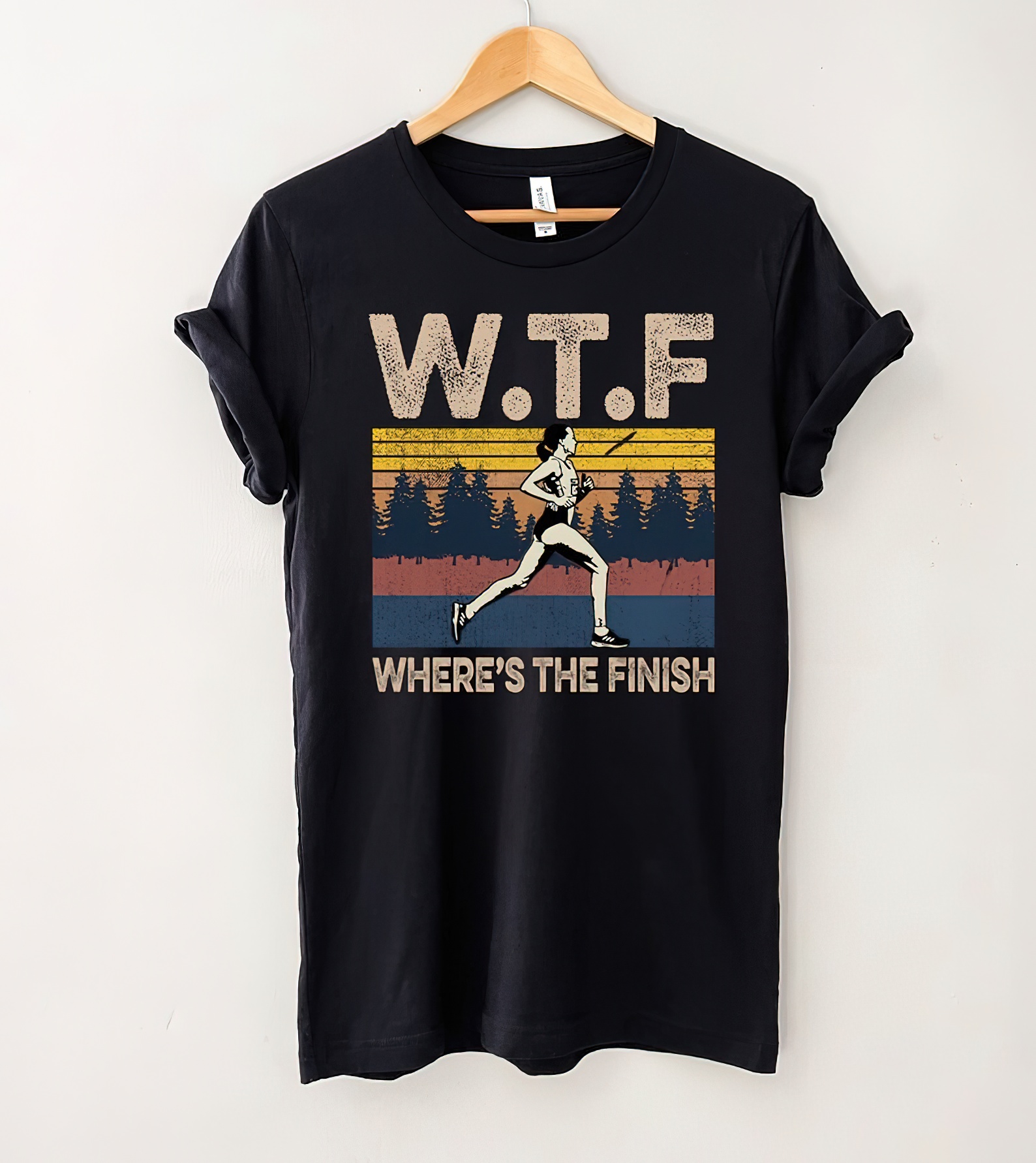 WTF Where's The Finish T-Shirt, Runner Girl Shirt, Marathon Runner Shirt, Inspirational Exercise Gift, Female Runner Gift, Marathon Gift-gigapixel-standard-scale-2_00x