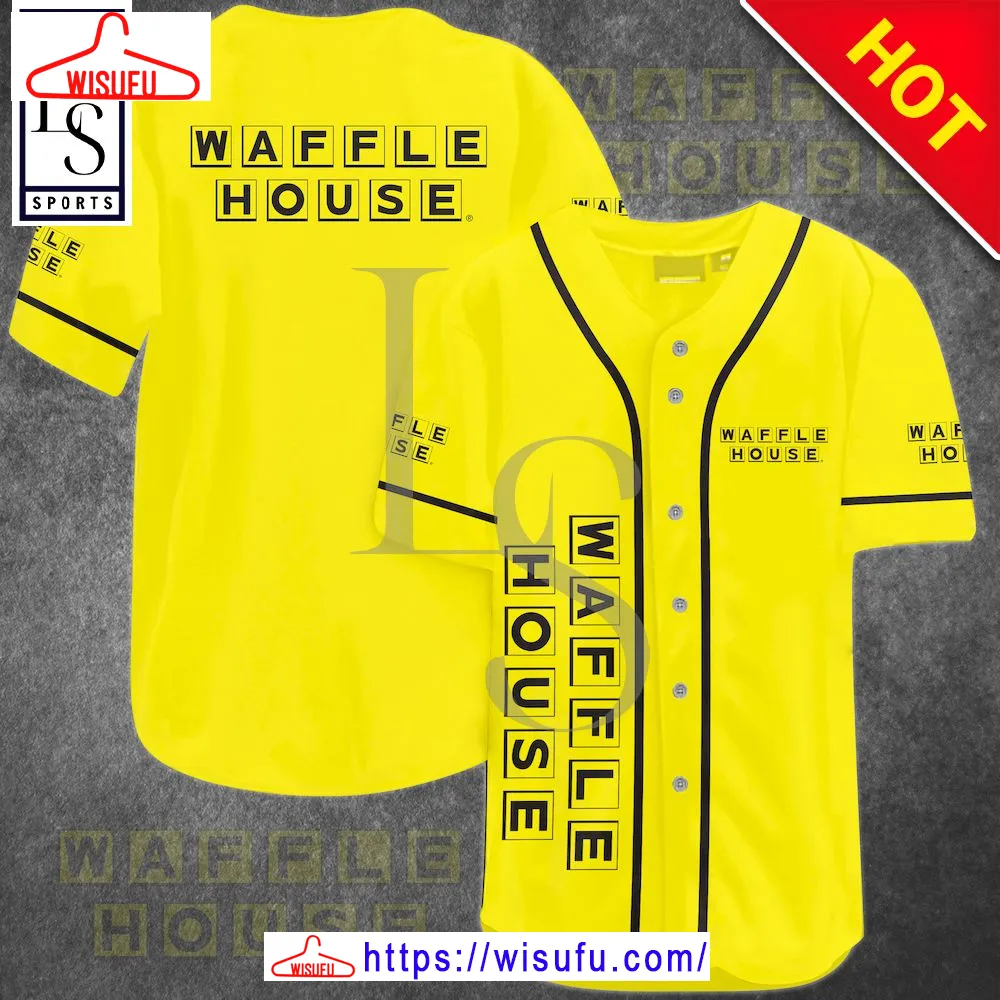 Waffle House Baseball Jersey, New Fashion Gifts