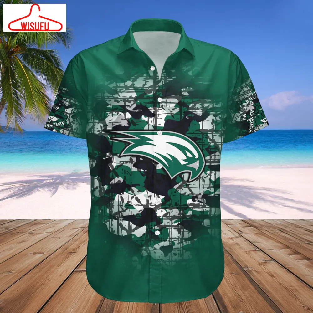 Wagner Seahawks Camouflage Vintage Hawaiian Shirt, New Fashion Gifts