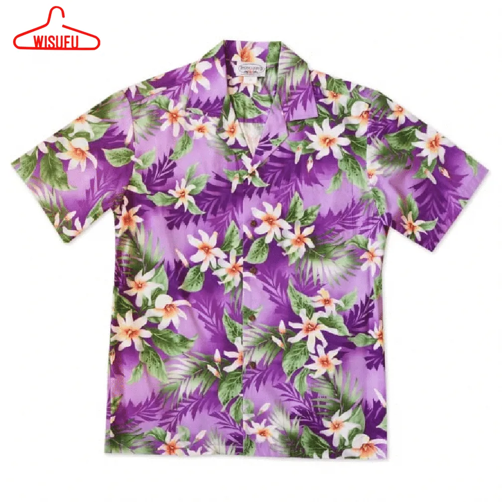 Waikele Purple Hawaiian Shirt For Men 1, New Hawaiian Holiday Outfits, New Fashion Gifts