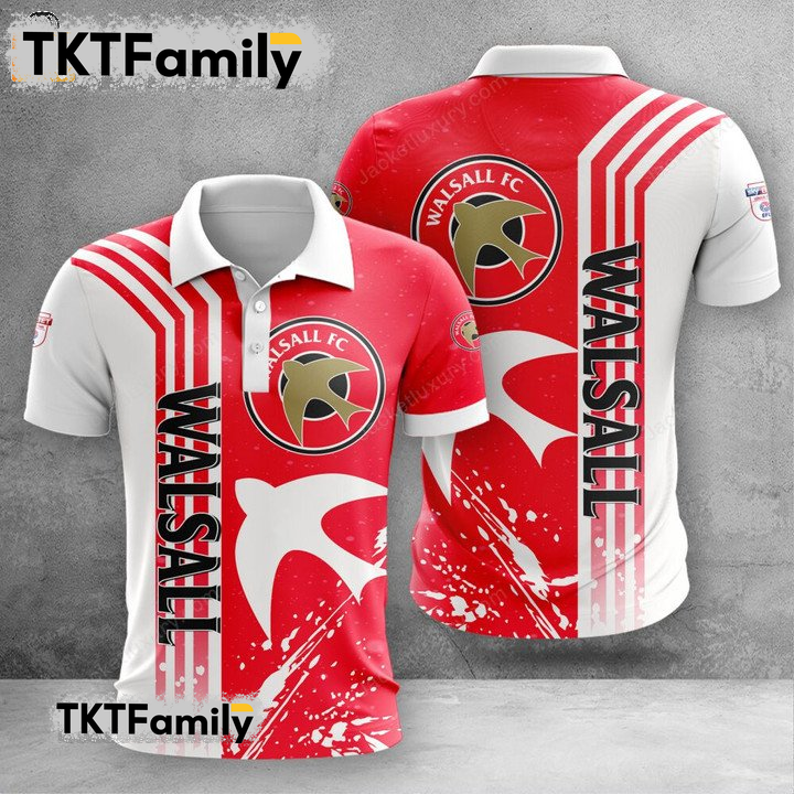 Walsall FC Walsall FC3D Polo Shirt TKT Familys