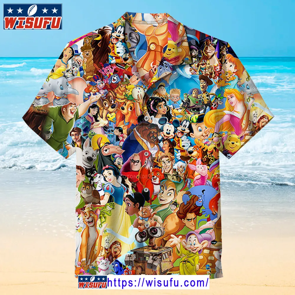 Walt Disney -unis-ex Hawaiian Shirt