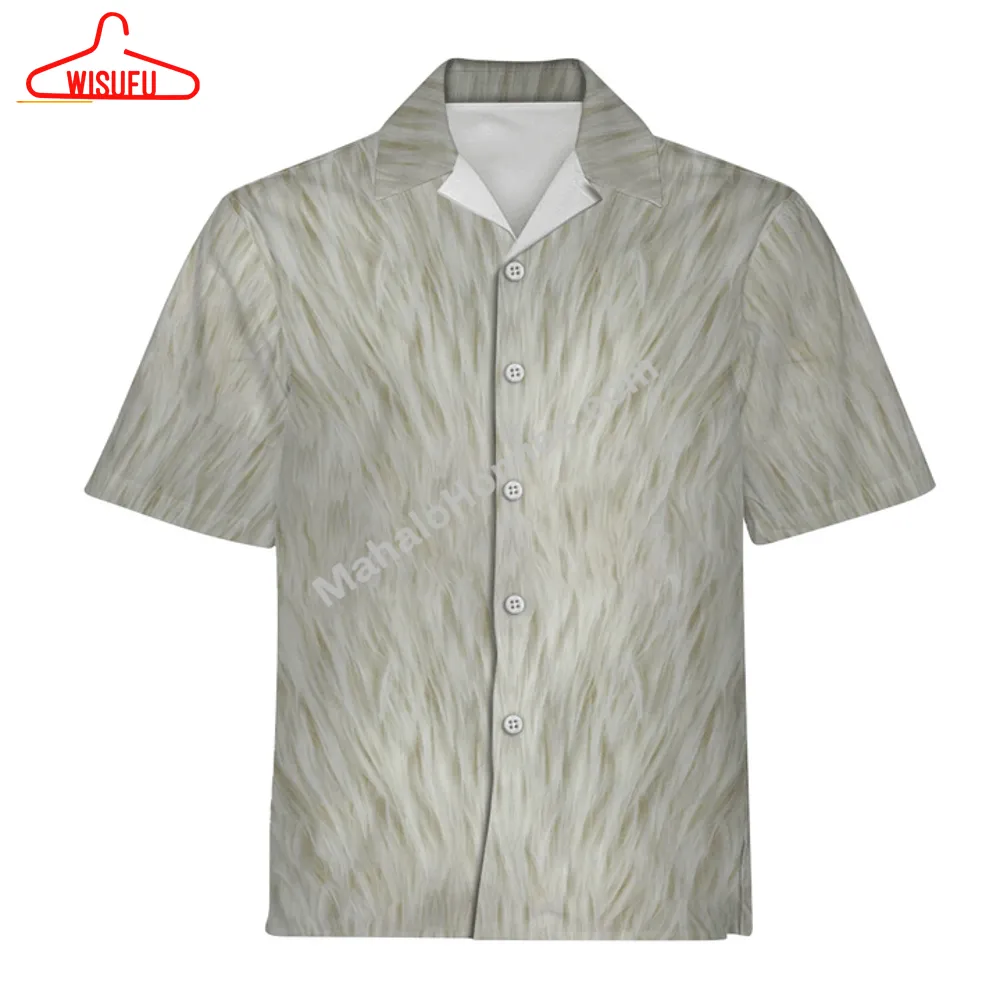 Wampa Apparel Costume Hawaiian Shirt, New Fashion Gifts