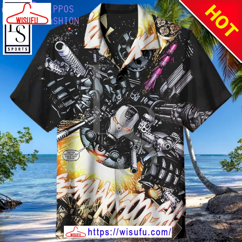 War Machine Film 3d Hawaiian Shirt, New Fashion Gifts