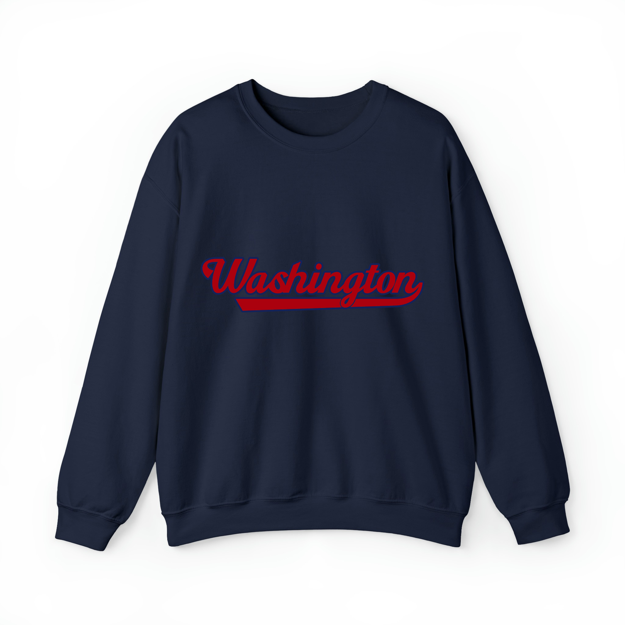 Washington Baseball Unisex Sweatshirt-Navy