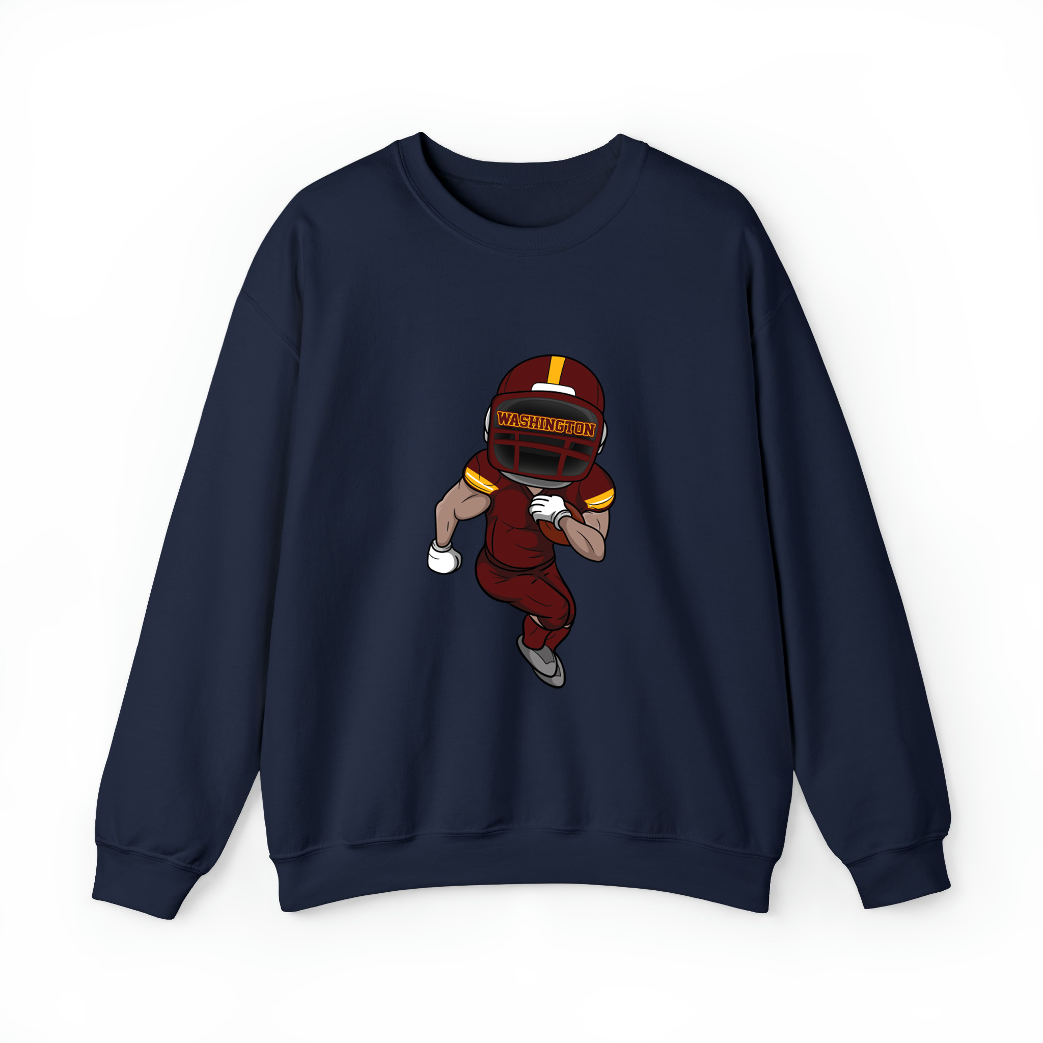 Washington Football Player Team Colors Unisex Sweatshirt-Navy